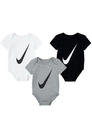 Nike Bodyer k/Ã¦ - Swoosh - 3-pak - Hvid/GrÃ¥/Sort