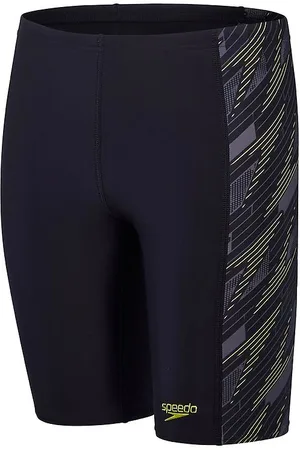 Speedo Badebukser - Hyperboom Panel Jammer - Sort/Gul