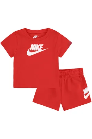 Nike ShortssÃ¦t - T-shirt/Shorts - University Red