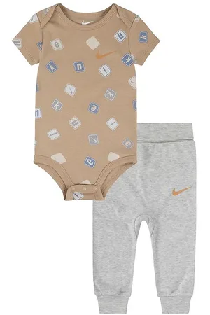Nike SÃ¦t - Bukser/Body k/Ã¦ - Grey Heather