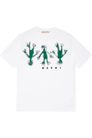 Marni T-shirt - Hvid/GrÃ¸n