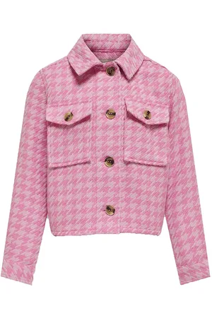 ONLY Jakke - KogKimmie - Begonia Pink Checks Pirouette