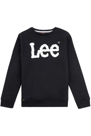 Lee Sweatshirt - Wobbly Graphic - Sort