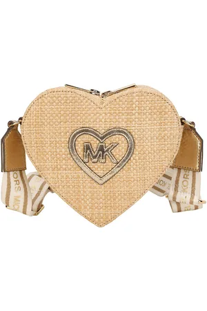 Michael Kors Skuldertaske - Natur m. Guld