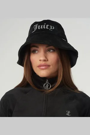 Juicy Couture BÃ¸llehat - Velour - Hendrix Diamante - Noos - Sort