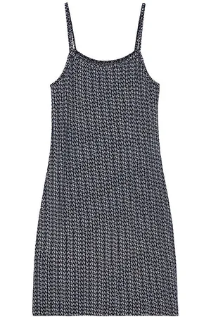 Designers Remix Kjole - Bambus - Jenna - Navy/Logo Print