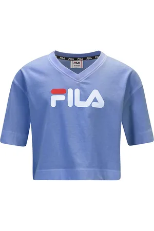 Fila T-shirt - Cropped - Lambsborn - Ultramarine