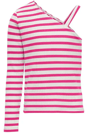 ONLY Top - KogNella - Cloud Dancer/StripesRaspberry Rose