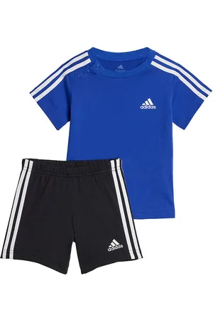 adidas ShortssÃ¦t - I 3S Sport Set - BlÃ¥/Sort