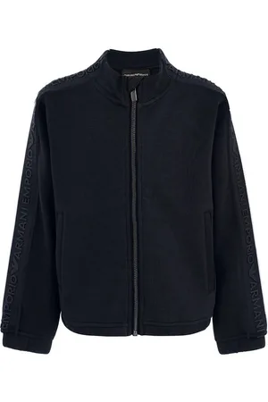 Emporio Armani Cardigan - Navy m. Logostribe