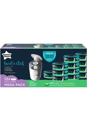 tommee tippee Sangenic Bleposer - Twist&Click Refill - 12-pak