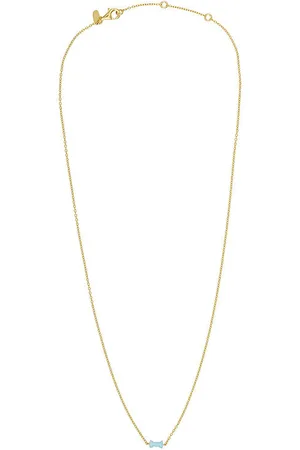 Design Letters HalskÃ¦de - Bow Tie - 45 cm - Guld/LyseblÃ¥