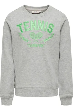 ONLY Sweatshirt - KogVilla - Light Grey Melange/Tennis