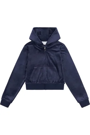 Juicy Couture Cardigan - Tonal - Velour - Night Sky