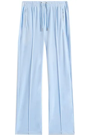 Juicy Couture Juicy Couture Velourbukser - Tina - Powder Blue