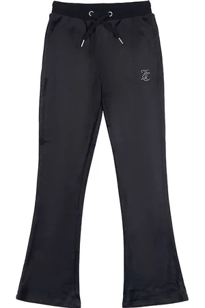 Juicy Couture Velourbukser - Diamante - Jet Black
