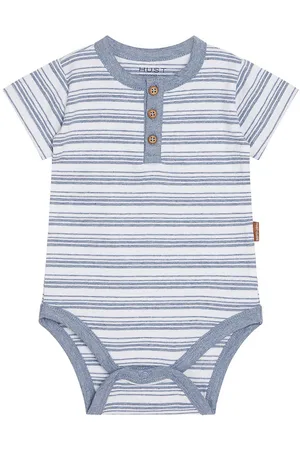 Hust and Claire Body k/Ã¦ - HCBob - Blue Fog Melange m. Striber