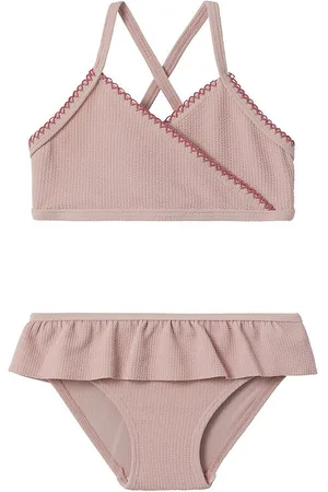 Lil Atelier Bikini - NmfFamke - Violet Ice