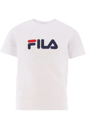 Fila T-shirt - Solberg - Bright White m. Print