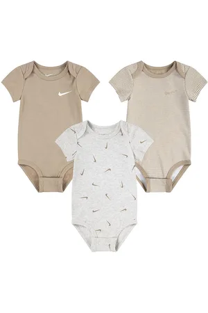 Nike Bodyer k/Ã¦ - 3-pak - Pale Ivory Heather