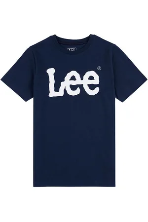 Lee T-Shirt - Wobbly Graphic - Navy Blazer