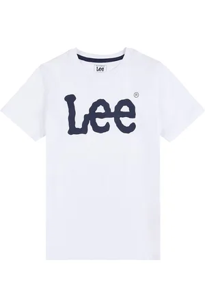 Lee T-Shirt - Wobbly Graphic - Bright White