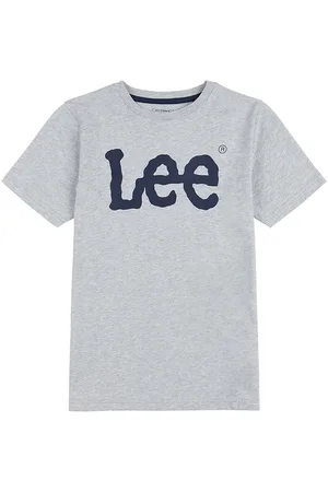 Lee T-Shirt - Wobbly Graphic - Vintage Grey Heather