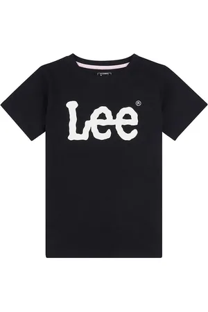 Lee T-Shirt - Wobbly Graphic - Sort