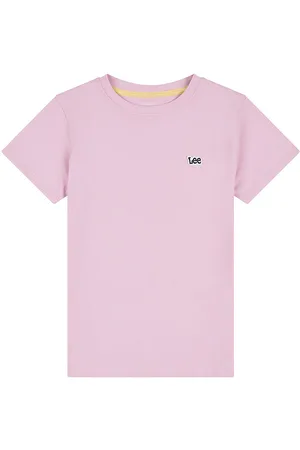 Lee T-Shirt - Badge - Pink Lavender