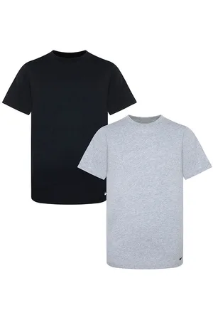 Nike T-shirt - 2-pak - DK Grey Heather/Black