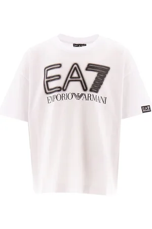 EA7 T-shirt - Hvid m. Sort