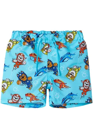 NAME IT Badeshorts - NmmMoti PawPatrol - Bluefish