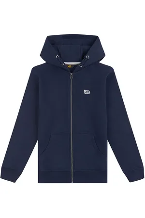 Lee Cardigan - Badge LB Zip Through - Navy Blazer