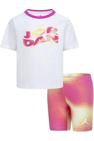 Jordan ShortssÃ¦t - Lemonade Stand - Laser Fuchsia