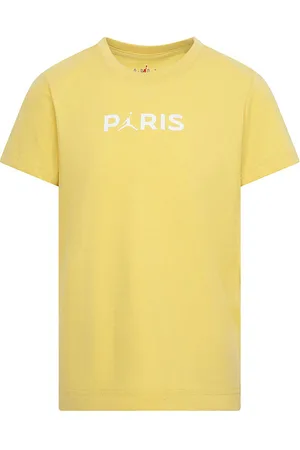 Jordan T-shirt - Paris Logo - Saturn Gold