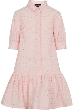 Emporio Armani Kjole - Rosa m. Logoer