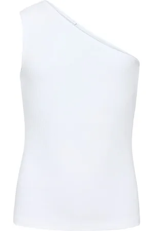 Grunt Top - Rib - Gundhil - Viskose - Hvid
