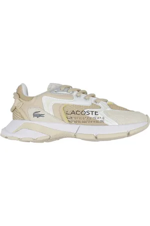 Lacoste Sko - Neo 124 - Tan/White