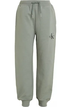 Calvin Klein Sweatpants - Monogram Logo - Meteor Green
