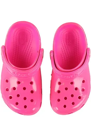 Crocs Sandaler - Classic Neon Highlighter Cg K - Pink Crush