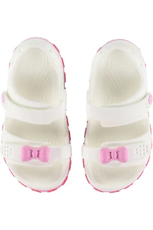 Crocs Sandal - Crocband Cruiser Pet Sandal T - Hvid/Pink Tweed