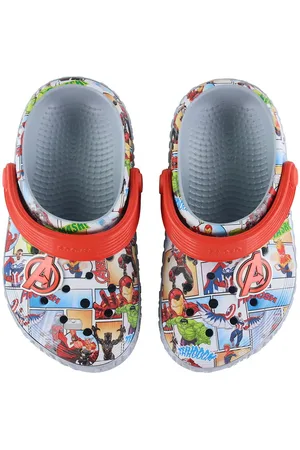Crocs Sandaler - Avengers Off Court Clog K - BlÃ¥/GrÃ¥