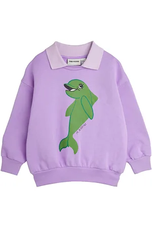 Mini Rodini Sweatshirt - Dolphin - Lilla