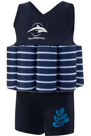 Konfidence SvÃ¸mmedragt - UV40+ - Navy Blue/Breton