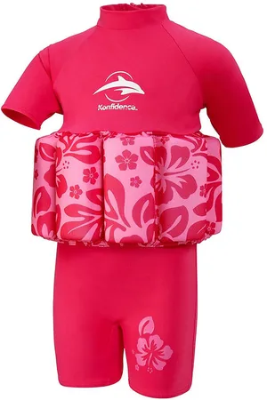Konfidence SvÃ¸mmedragt - UV40+ - Pink/Hibiscus Oahu