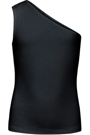 Grunt Top - Rib - Gundhil - Viskose - Sort