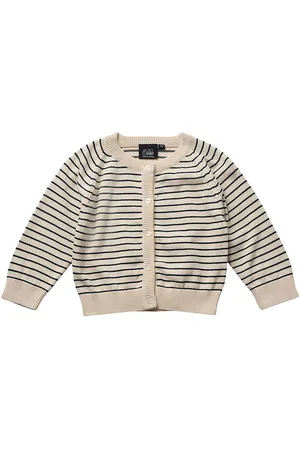 Sofie Schnoor Cardigan - Strik - Oslo - Off White Striped