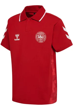 Hummel T-shirt - DBU Gameday Polo - Chili Pepper