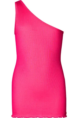 Rosemunde Top - One Shoulder - Pink Berry