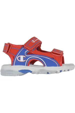 Champion Sandaler m. Lys - Wave B TD - BlÃ¥/RÃ¸d